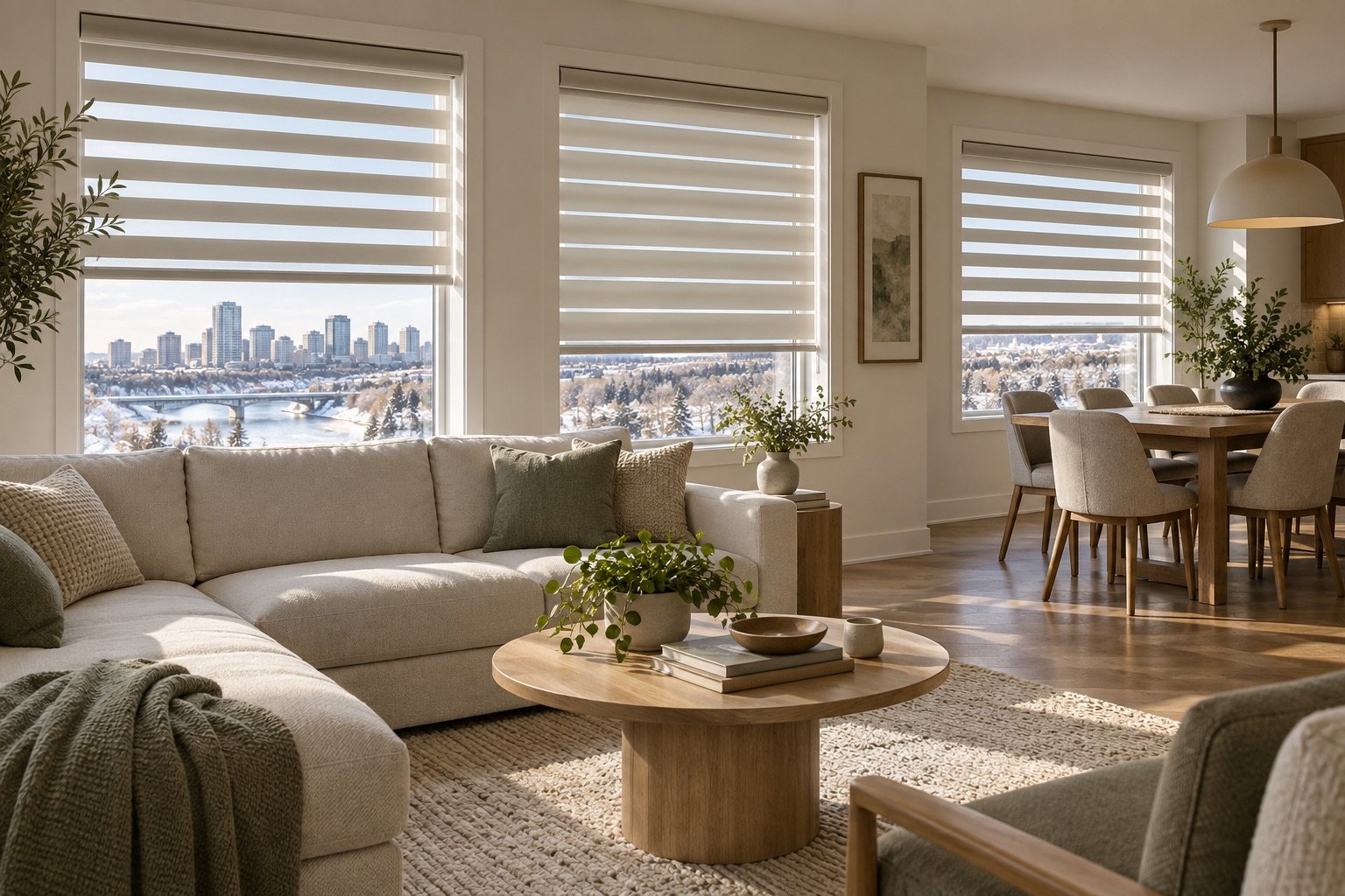 Best Rooms for Zebra Blinds for an Edmonton home