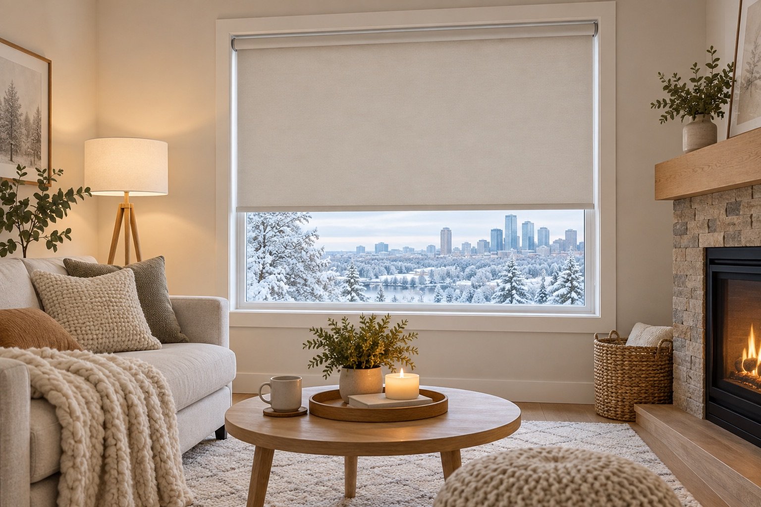 Do Roller Blinds Help with Energy Efficiency for an Edmonton home